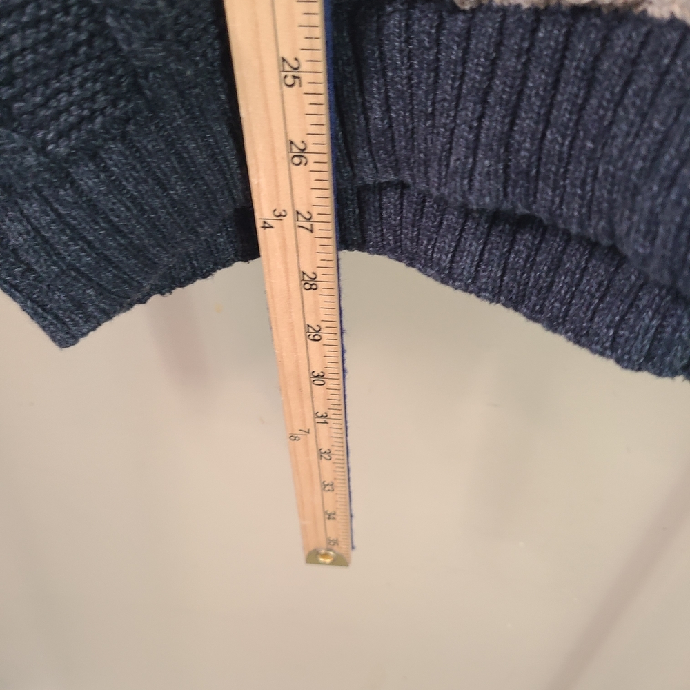 Colorblock Patchwork Sweater - image 4